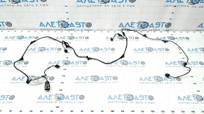 Wiring of the front bumper Audi A6 C7 12-15 prerest for parking sensors