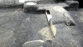Toyota Highlander 20-25 black floor covering for 8 seats, hybrid, for cleaning