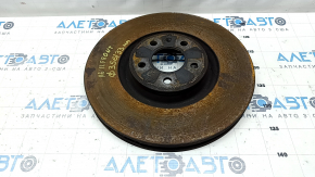 Front left brake disc Audi A6 C7 12-18 356/33mm