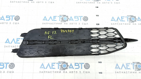Front bumper grille left Audi A6 C7 12-15 without radar, s-line, structure, sand
