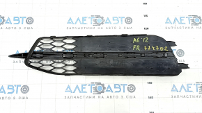 Front bumper grille right Audi A6 C7 12-15 without radar, s-line, structure, sand
