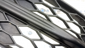 Front bumper grille right Audi A6 C7 12-15 without radar, s-line, structure, sand