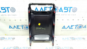 Rear center console trim Toyota Highlander 20-24 black, scratches