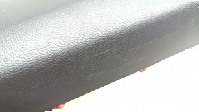 Rear center console trim Toyota Highlander 20-24 black, scratches