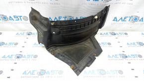Front left mudguard front part Audi A6 C7 12-15 pre-restoration, crack