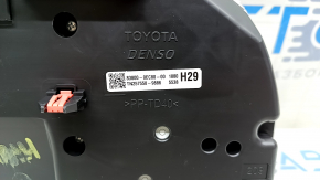 Instrument cluster Toyota Highlander 20 display 7" for 8 seats, hybrid, 20k, scratches, broken mount