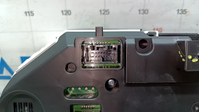 Instrument cluster Toyota Highlander 20 display 7" for 8 seats, hybrid, 20k, scratches, broken mount