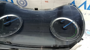 Instrument cluster Toyota Highlander 20 display 7" for 8 seats, hybrid, 20k, scratches, broken mount