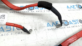 Battery cable through the entire body of the Audi A6 C7 12-18
