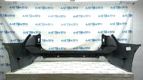 Rear bumper bare Toyota Highlander 20-24 without parking sensors, graphite, crack