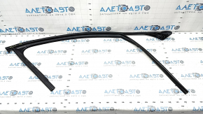 Seal of glass of the front right door Audi A6 C7 12-15 black matte