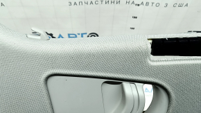 Upper center pillar trim, right belt, Audi A6 C7 12-18, under deflector, gray, for cleaning