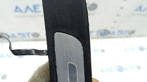 Door sill trim outer rear left Audi A6 C7 12-18 black, with chrome, with backlight, dent, corrosion