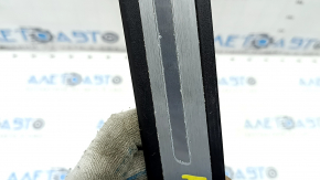 Door sill outer front left Audi A6 C7 12-18 black, with chrome, with backlight, corrosion, scratches