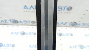 Door sill outer front left Audi A6 C7 12-18 black, with chrome, with backlight, corrosion, scratches