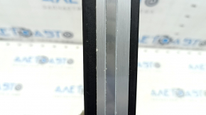 Door sill trim outer front right Audi A6 C7 12-18 black, with chrome, with backlight, corrosion, scratches