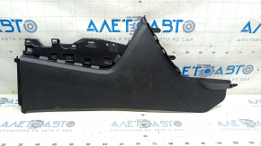 Center console trim side lower right Toyota Highlander 20-24 black, scratches