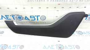 Center console trim side right Toyota Highlander 20-25 black, scratches