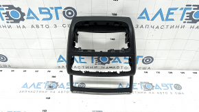 Rear center console trim Audi A6 C7 12-18 black, dents