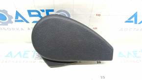 Side passenger seat trim small Toyota Highlander 20-25 black