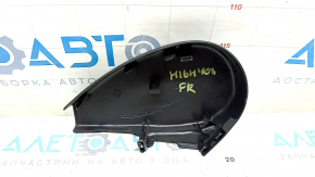 Side passenger seat trim small Toyota Highlander 20-25 black