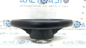 Bare steering wheel Audi A6 C7 12-18 black leather under the paddles, without buttons and paddles, worn