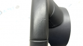 Bare steering wheel Audi A6 C7 12-18 black leather under the paddles, without buttons and paddles, worn