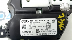Audi A6 C7 12-13 instrument cluster with night vision, no projection, 73k, scratches