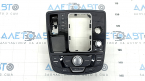 MMI control panel Audi A6 C7 12-16 for tiptronic, bumps on chrome, scratches