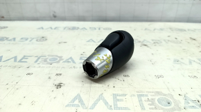 Gear knob Mazda CX-5 17-25 leather black, scratches
