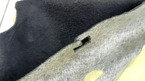 Floor covering Audi A6 C7 12-18 black, dry clean, torn