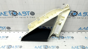 Rear window trim right Audi A6 C7 12-18 gray with black, for dry cleaning