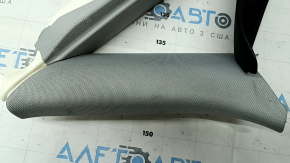 Rear window trim right Audi A6 C7 12-18 gray with black, for dry cleaning