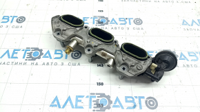 Collector intake lower part left Audi A6 C7 12-15 3.0T complete without sensor