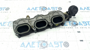 Collector intake lower part right Audi A6 C7 12-15 3.0T complete