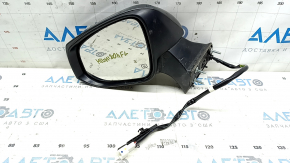 Side mirror left Toyota Highlander 20-24 7 pins, turn signal, heated, BSM, graphite