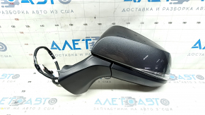 Side mirror left Toyota Highlander 20-24 7 pins, turn signal, heated, BSM, graphite