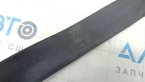 Driver's seat belt Audi A6 C7 12-18 black, shot, worn