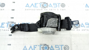 Seat belt rear left Audi A6 C7 12-18 black, torn