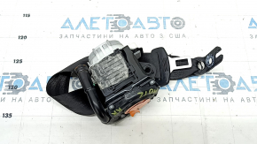 Seat belt rear right Audi A6 C7 12-18 black, worn
