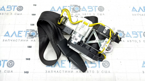 Passenger seat belt Audi A6 C7 12-18 black, shot, worn