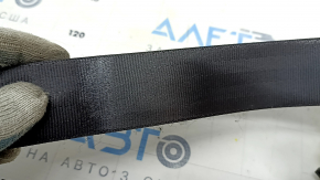 Passenger seat belt Audi A6 C7 12-18 black, shot, worn