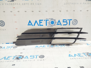 Front bumper grille left Audi A6 C7 12-15 without plug
