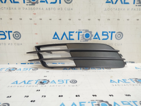 Front bumper grille left Audi A6 C7 12-15 without plug