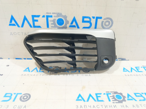 Lower grille front bumper left BMW X1 F48 16-19 X-line open for parking sensors