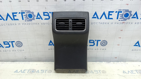 Rear center console trim with air duct Mazda CX-5 17-25 black, scratches