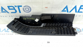 Door sill insert rear right Toyota Highlander 20-25 grille, black, hybrid