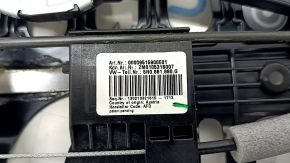 Lumbar support for passenger seat Audi A6 C7 12-17 with motors, broken mount