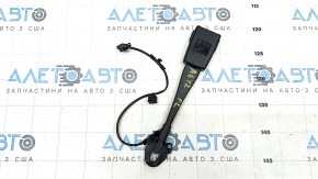 Driver's seat belt latch Audi A6 C7 12-18 with sensor, black