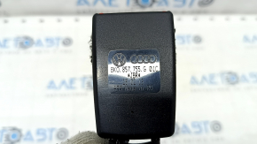Driver's seat belt latch Audi A6 C7 12-18 with sensor, black